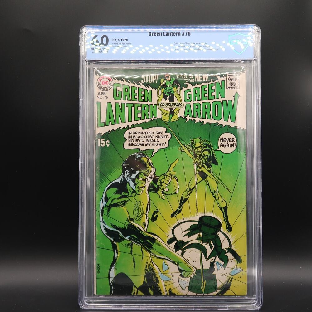 DC Comics Green Lantern #76 (1970) CBCS 6.0 Bronze Age Hal Jordan Green Arrow